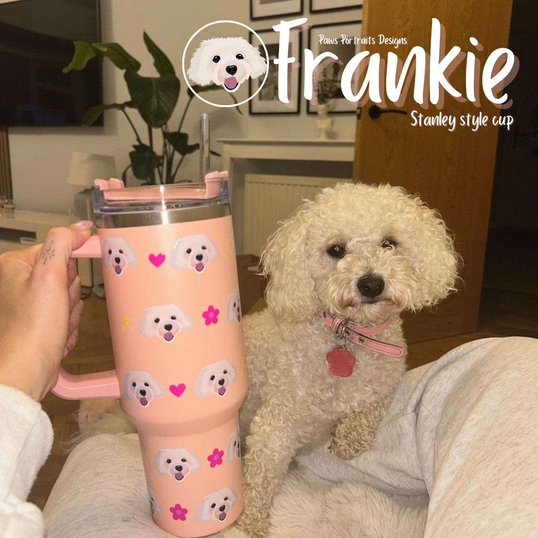Personalised Stanley Cup using Pet Photo