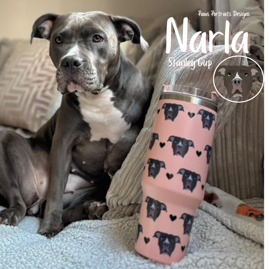 Personalised Stanley Cup using Pet Photo