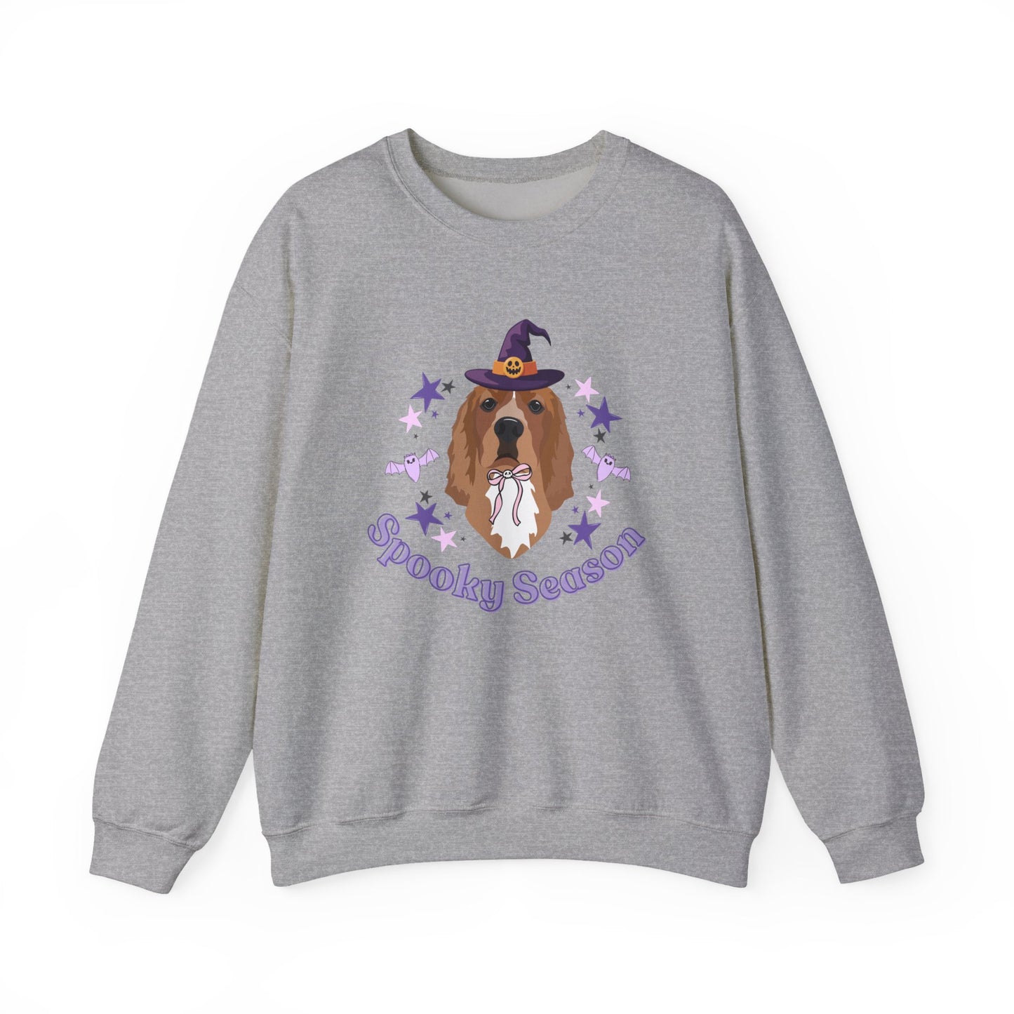Personalised Spooky Season Dog Sweatshirt, Halloween Sweatshirt allo