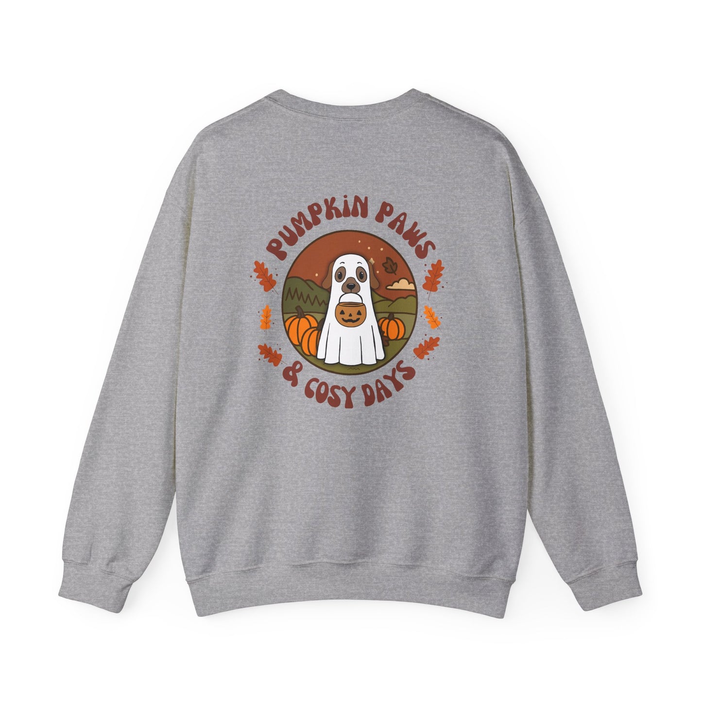Personalised Pumpkin Paws Sweatshirt