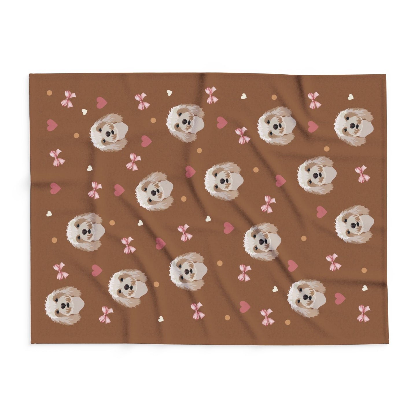 Personalised Dog Fleece Blanket