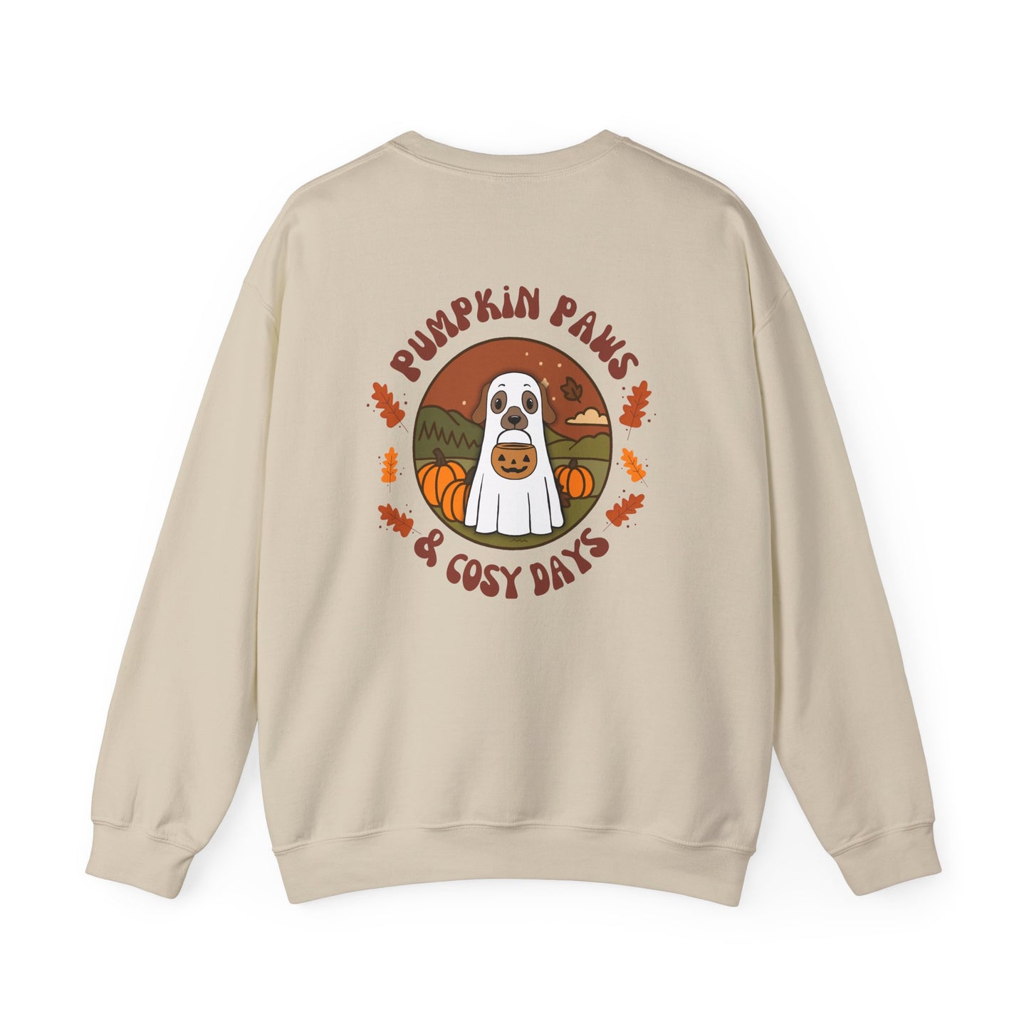 Personalised Pumpkin Paws Sweatshirt