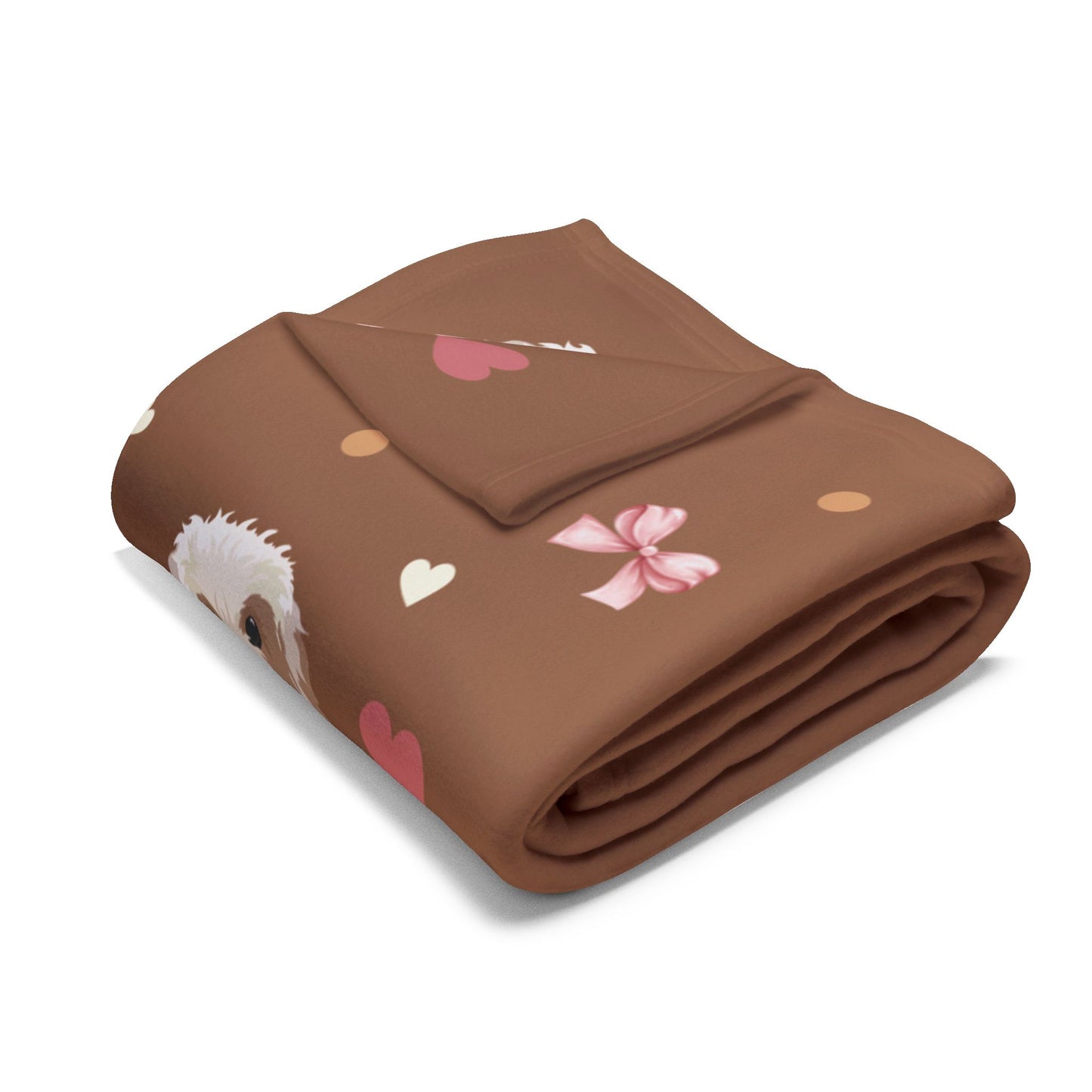 Personalised Dog Fleece Blanket