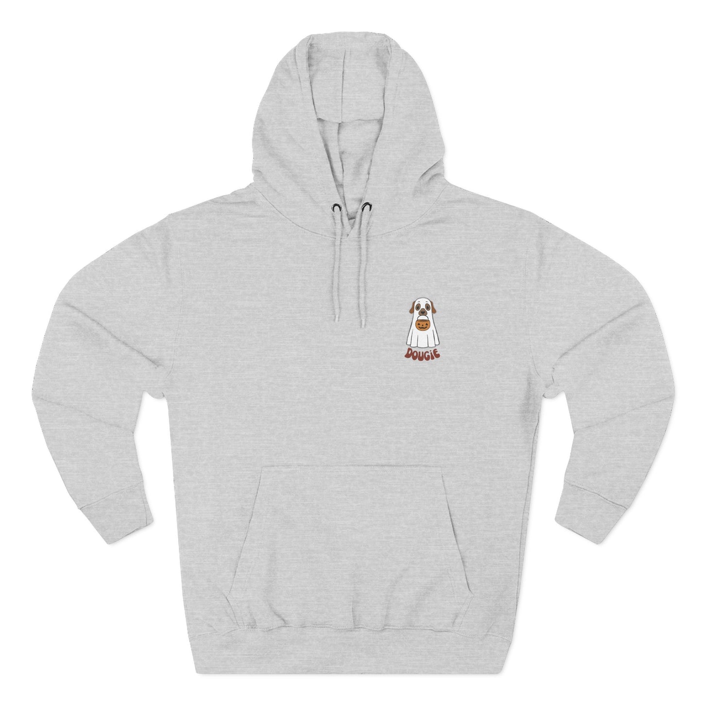 Pumpkin Paws Fleece Hoodie- personalised by name, furr colour & ears