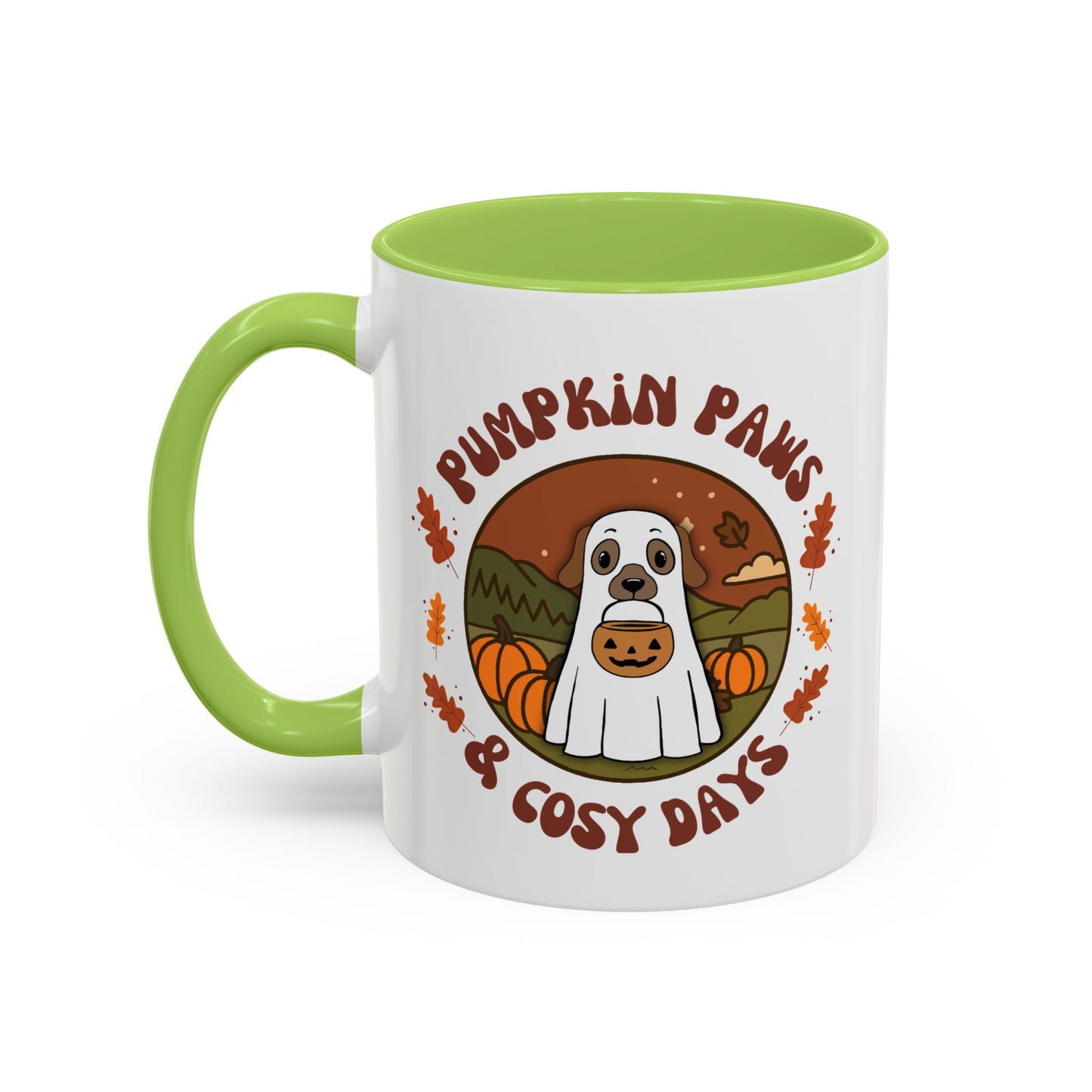 Halloween Mug - 1 Pet personalised by name, furr colour, ears