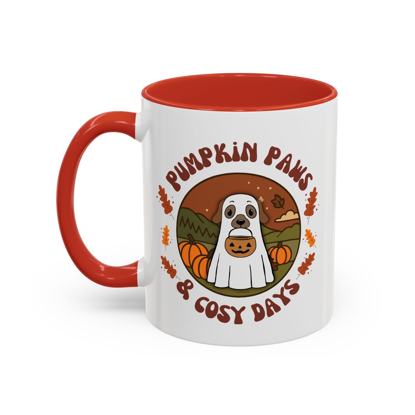 Halloween Mug - 1 Pet personalised by name, furr colour, ears