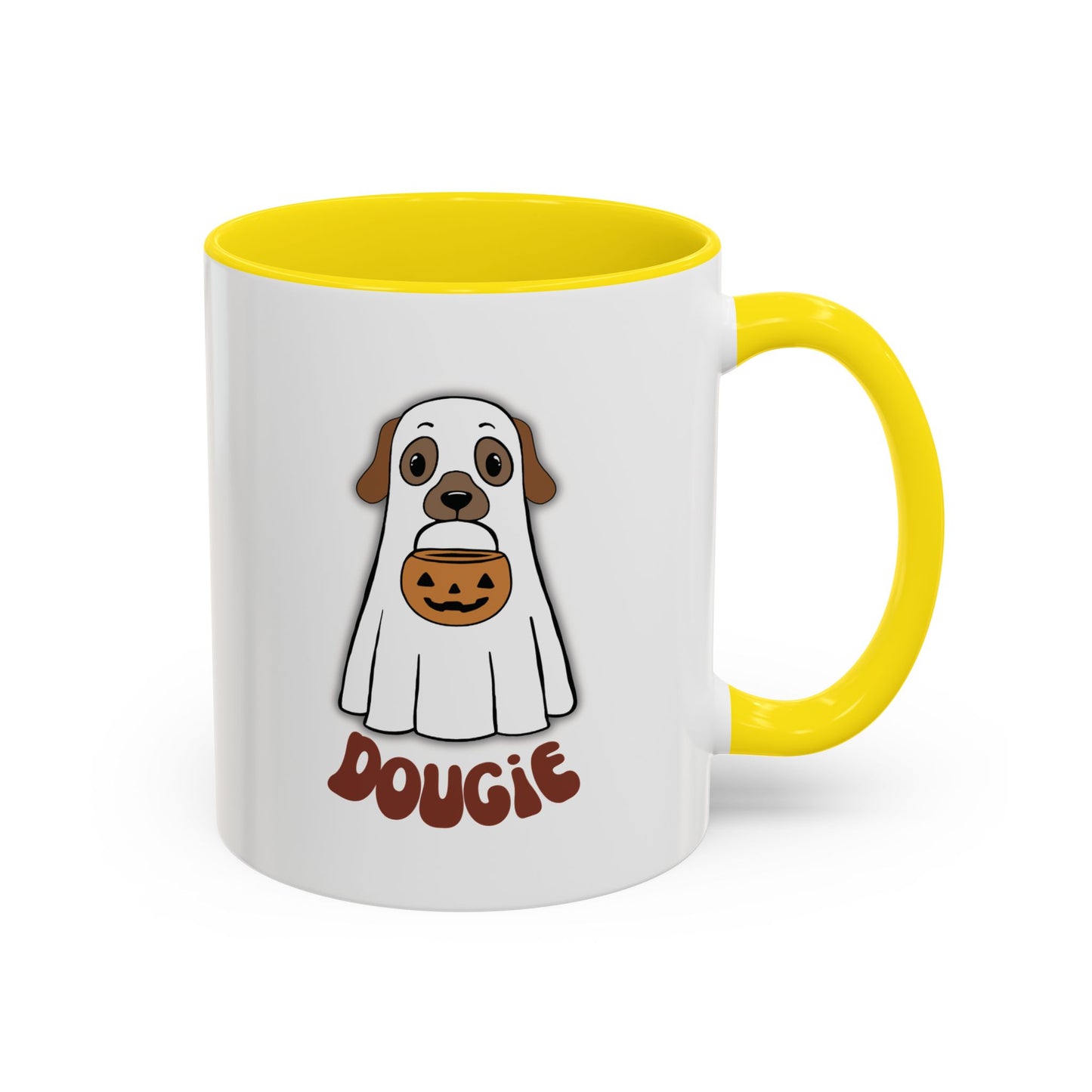 Halloween Mug - 1 Pet personalised by name, furr colour, ears
