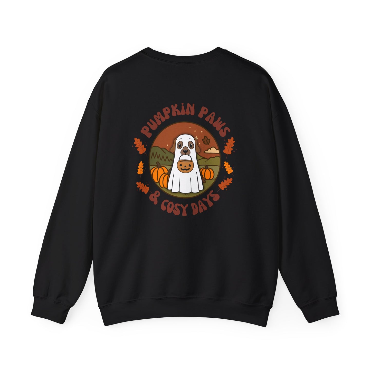 Personalised Pumpkin Paws Sweatshirt