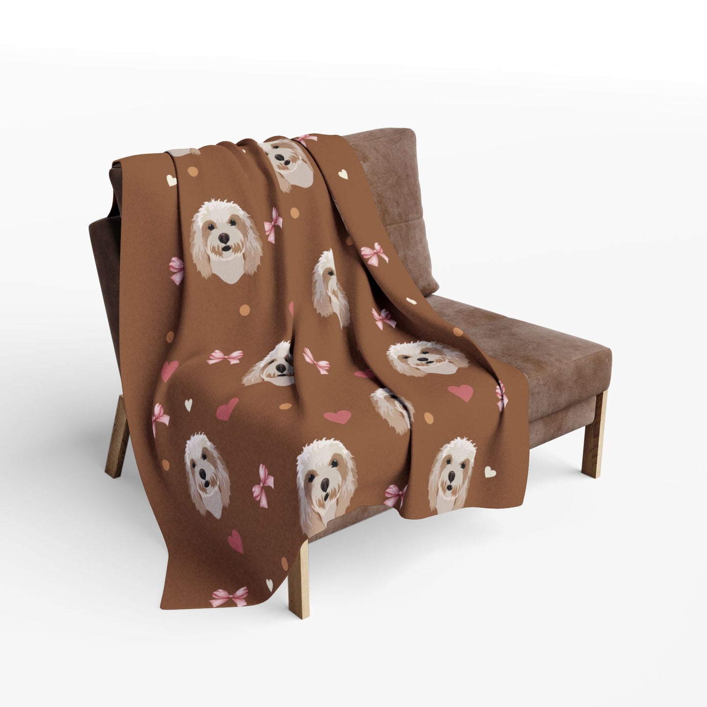Personalised Dog Fleece Blanket