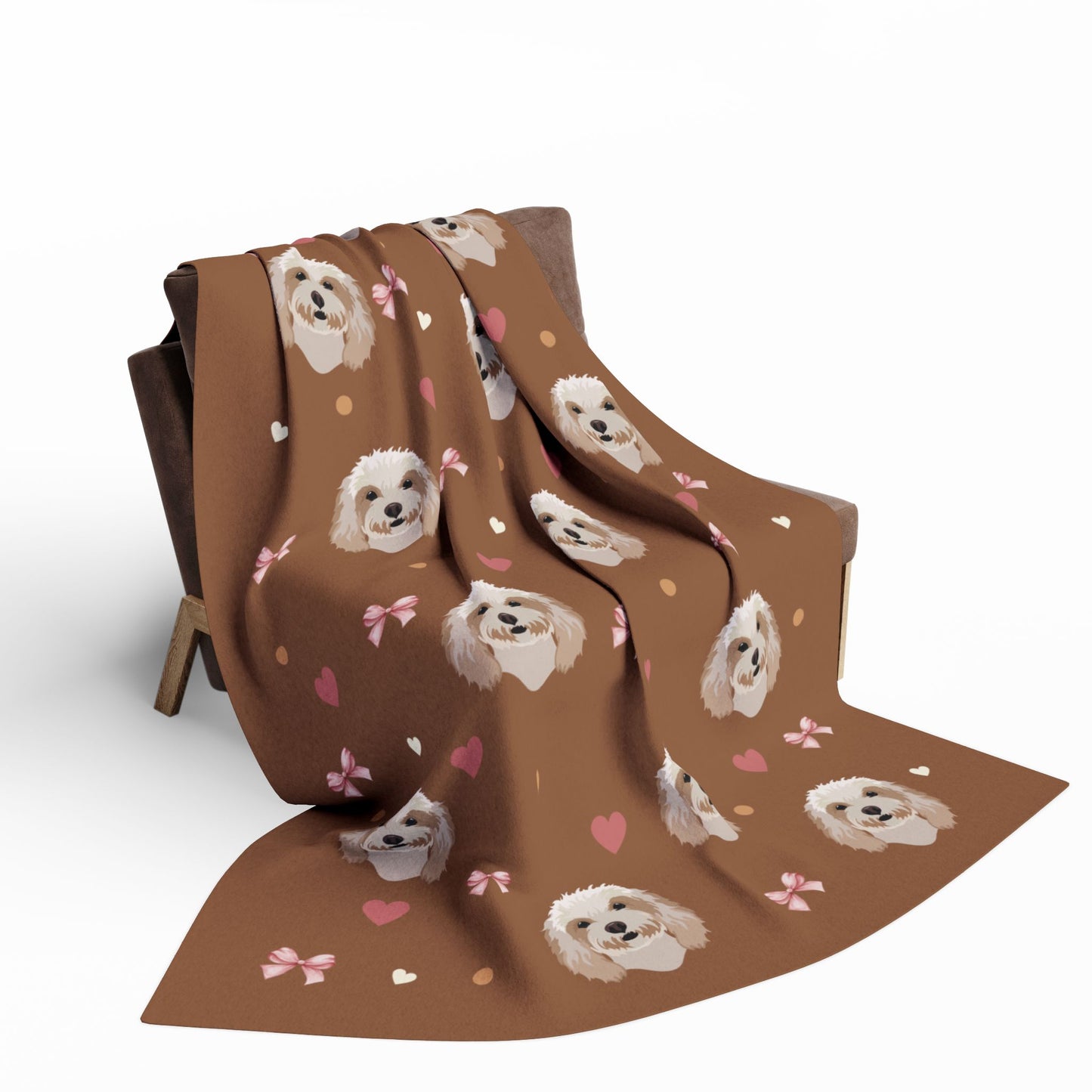 Personalised Dog Fleece Blanket