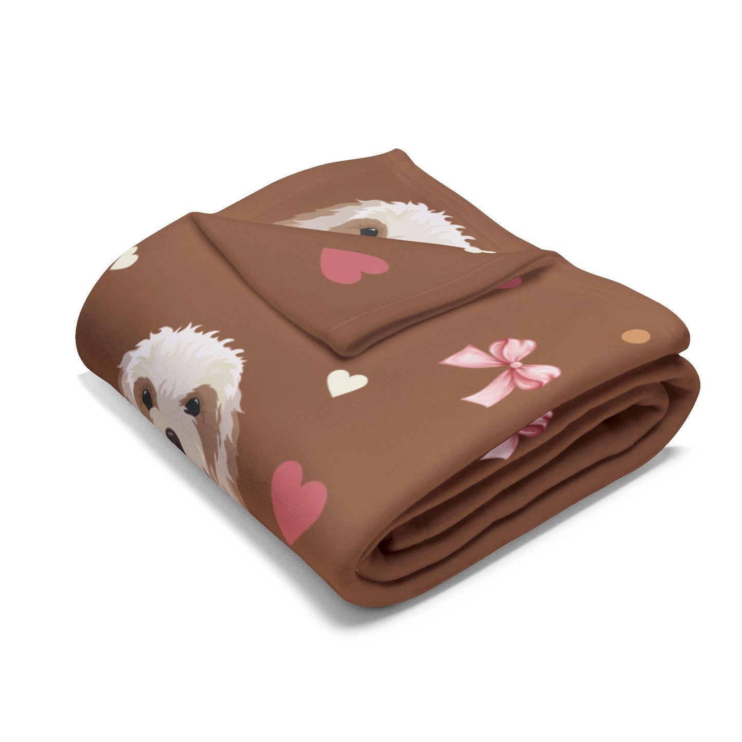Personalised Dog Fleece Blanket
