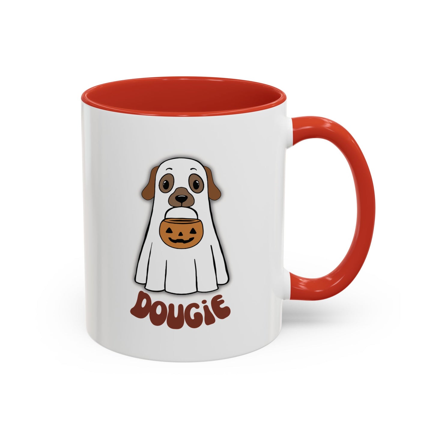 Halloween Mug - 1 Pet personalised by name, furr colour, ears