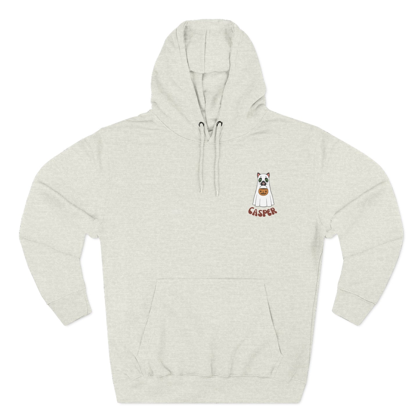 Cat Pumpkin Paws Hoodie - optional personalisation