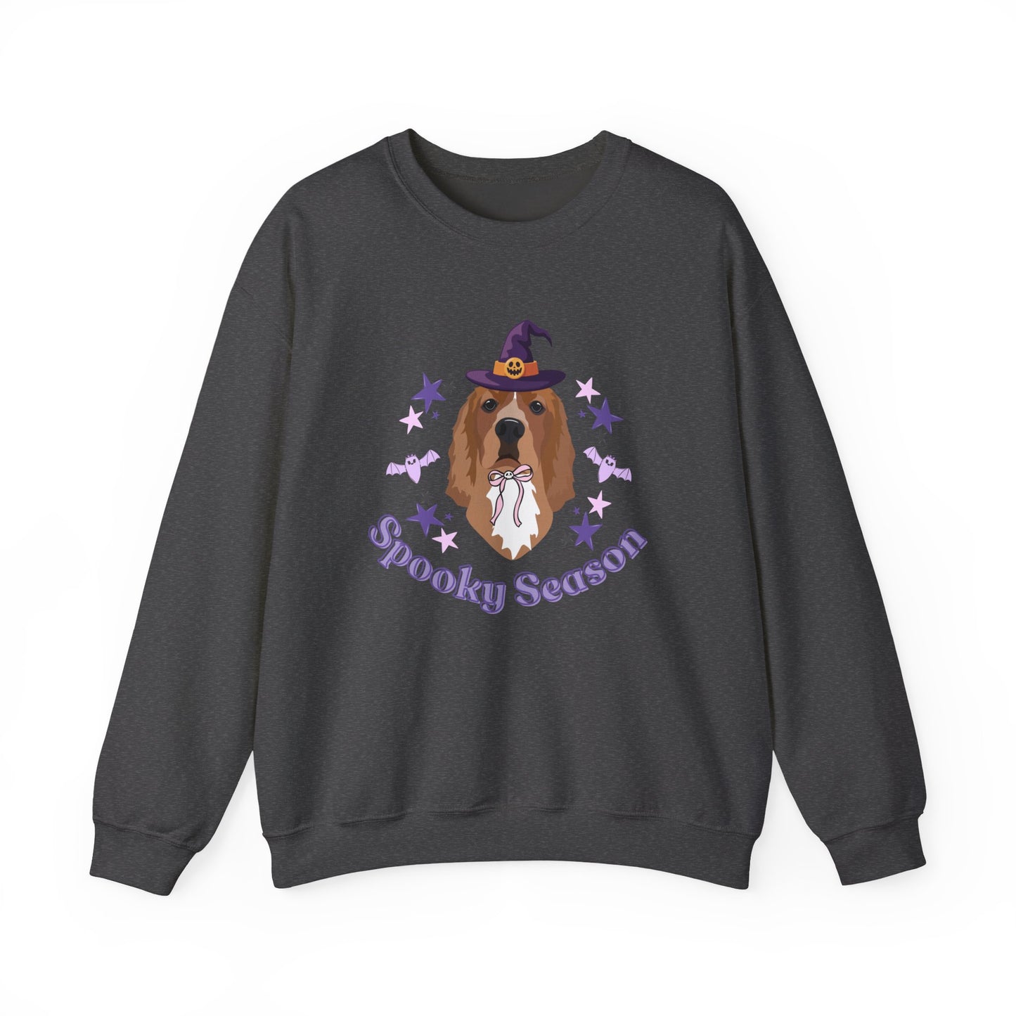 Personalised Spooky Season Dog Sweatshirt, Halloween Sweatshirt allo
