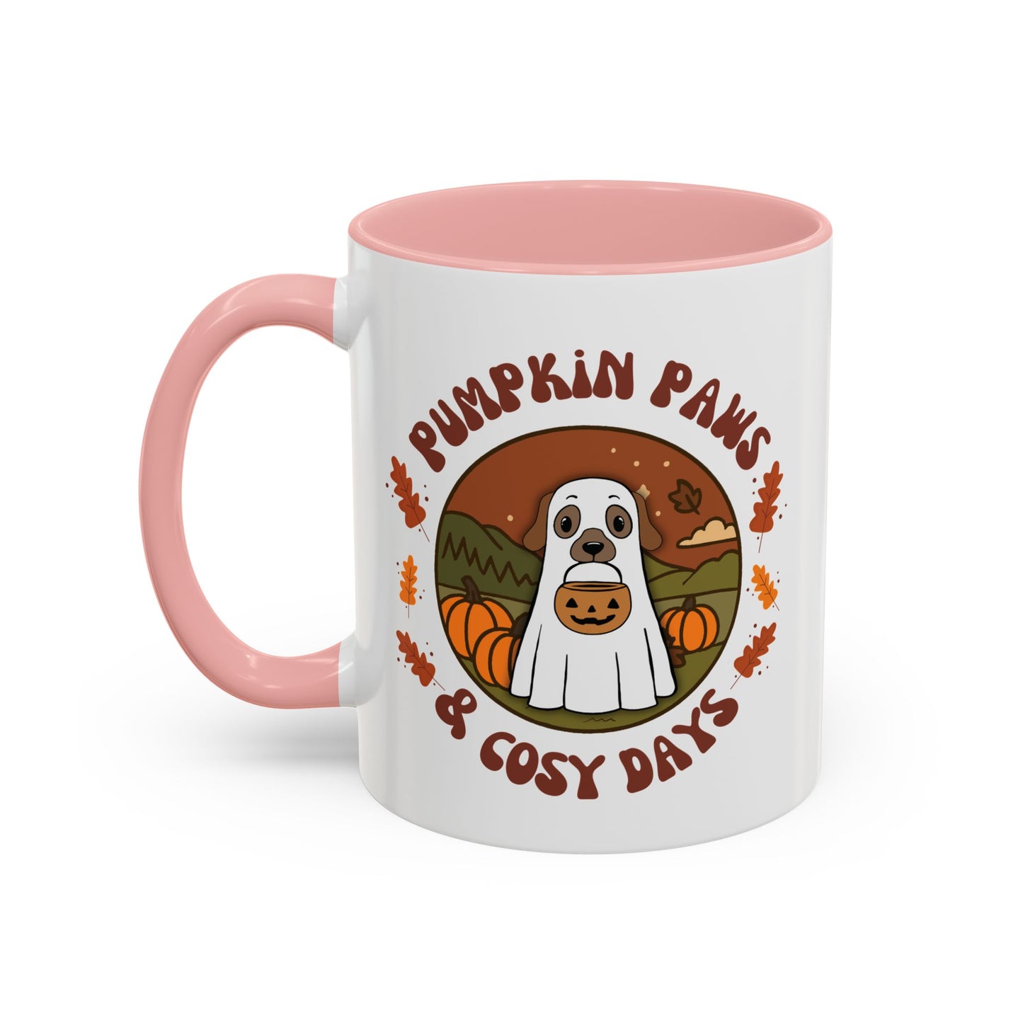 Halloween Mug - 1 Pet personalised by name, furr colour, ears