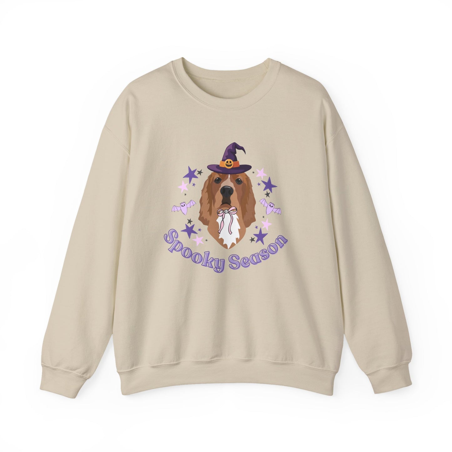 Personalised Spooky Season Dog Sweatshirt, Halloween Sweatshirt allo