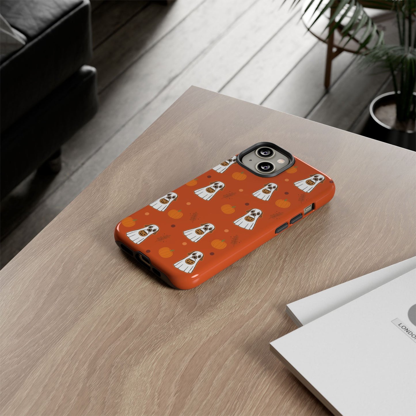 Personalised Halloween Dog Phone Case