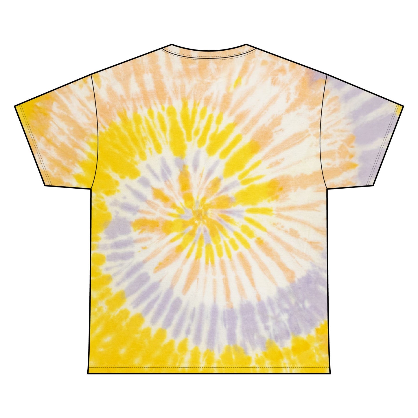 Unisex Tie Dye Pet Portrait Tee, Personalised