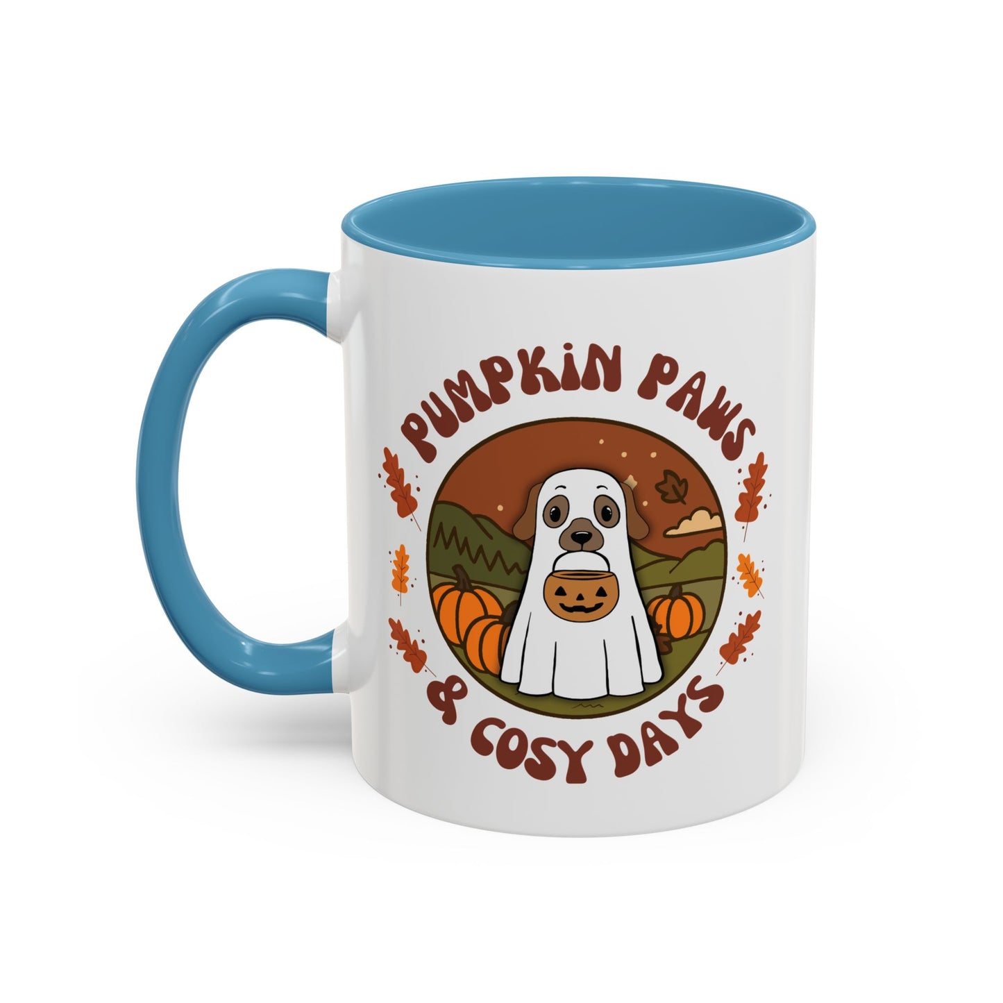 Halloween Mug - 1 Pet personalised by name, furr colour, ears