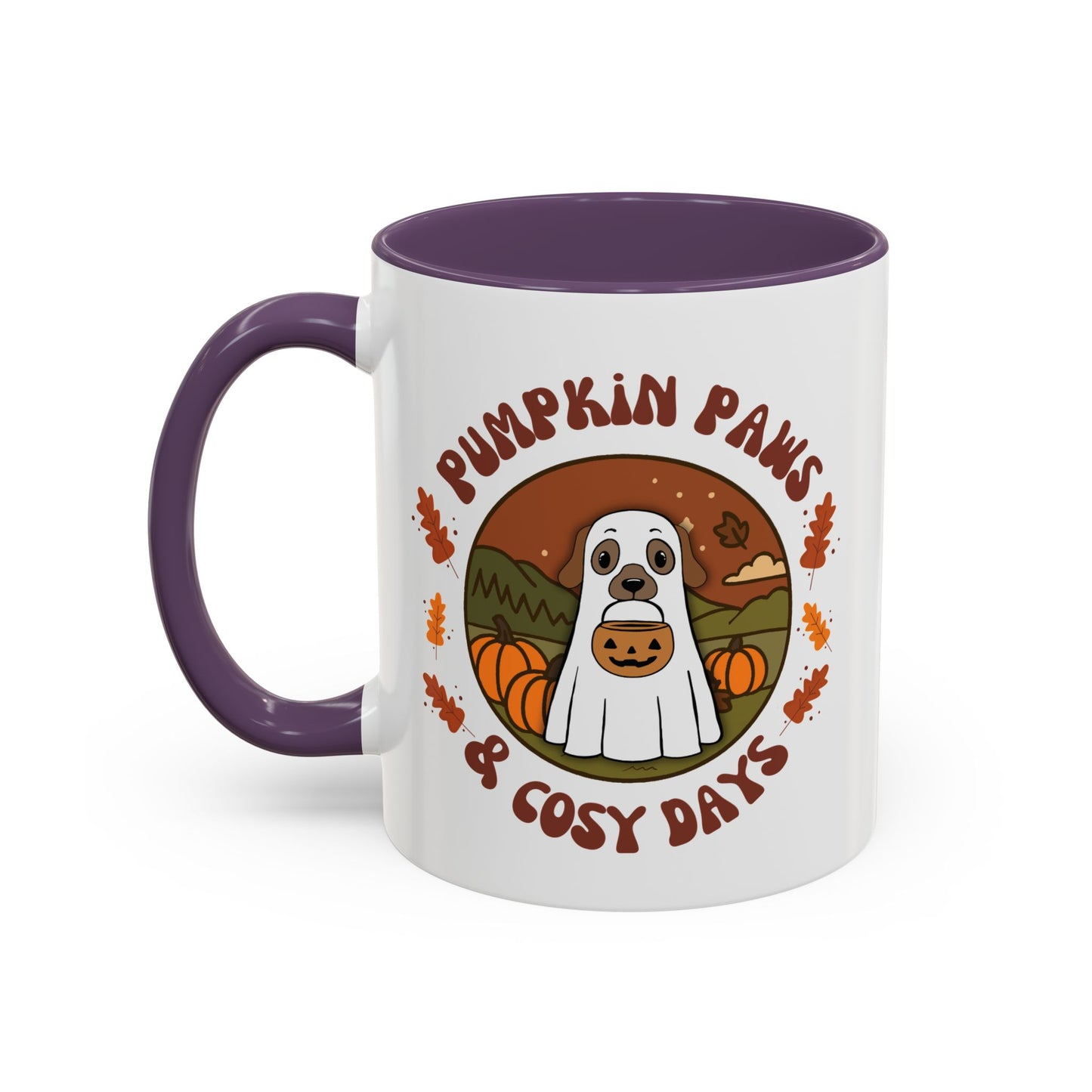 Halloween Mug - 1 Pet personalised by name, furr colour, ears
