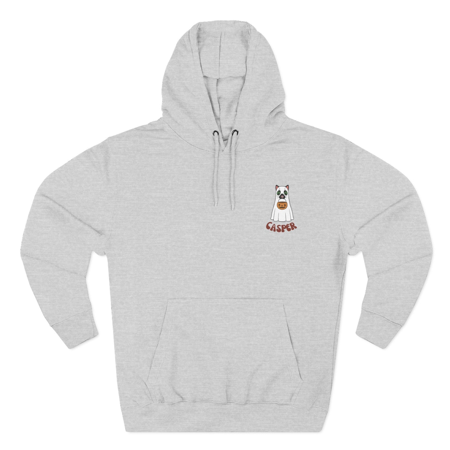 Cat Pumpkin Paws Hoodie - optional personalisation