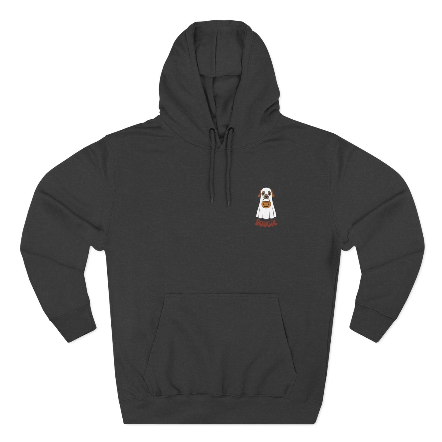 Pumpkin Paws Fleece Hoodie- personalised by name, furr colour & ears