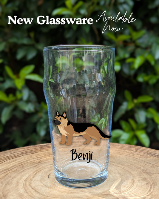 Choose your Dog Breed Pint Glass