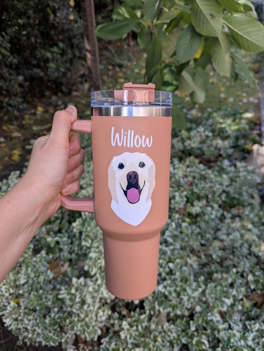 Personalised Stanley Cup using Pet Photo