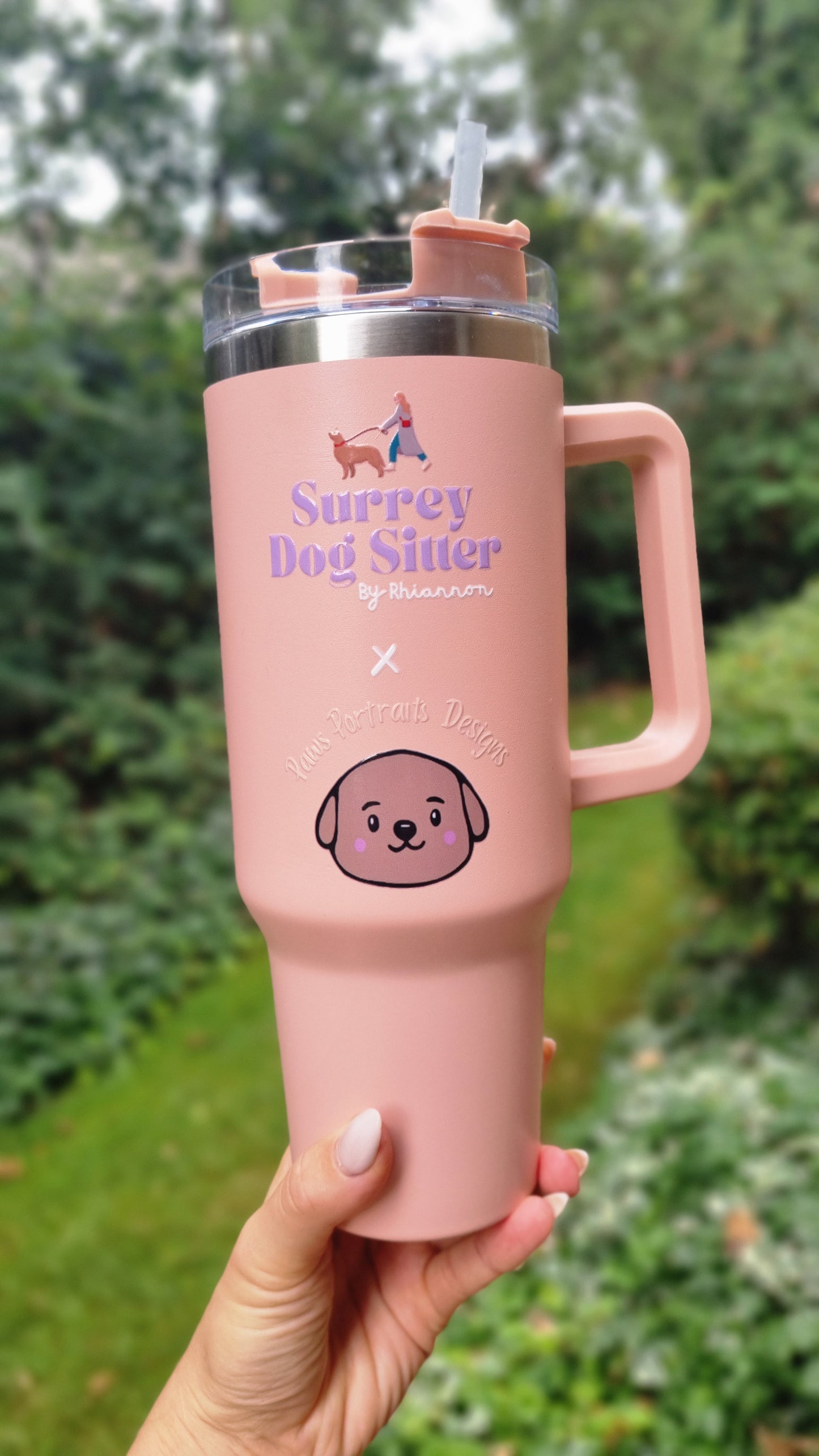 Personalised Stanley Cup using Pet Photo