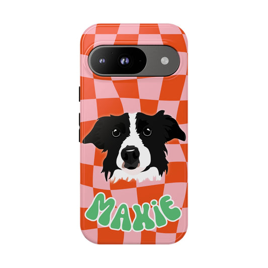 Google Phone Personalised Phone Case 2 Pets
