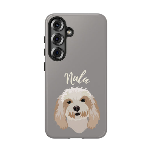SAMSUNG Personalised Phone Case 2 Pets - choose your own colour & design style