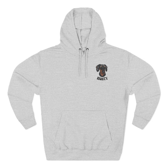 Personalised Hoody 1 Pet with name & face, cosy hoody