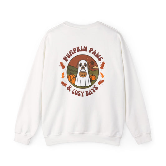 Personalised Pumpkin Paws Sweatshirt