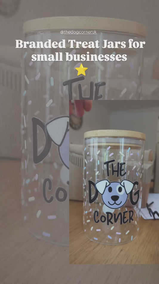 Treat Jar with your business logo design - Agility Awards
