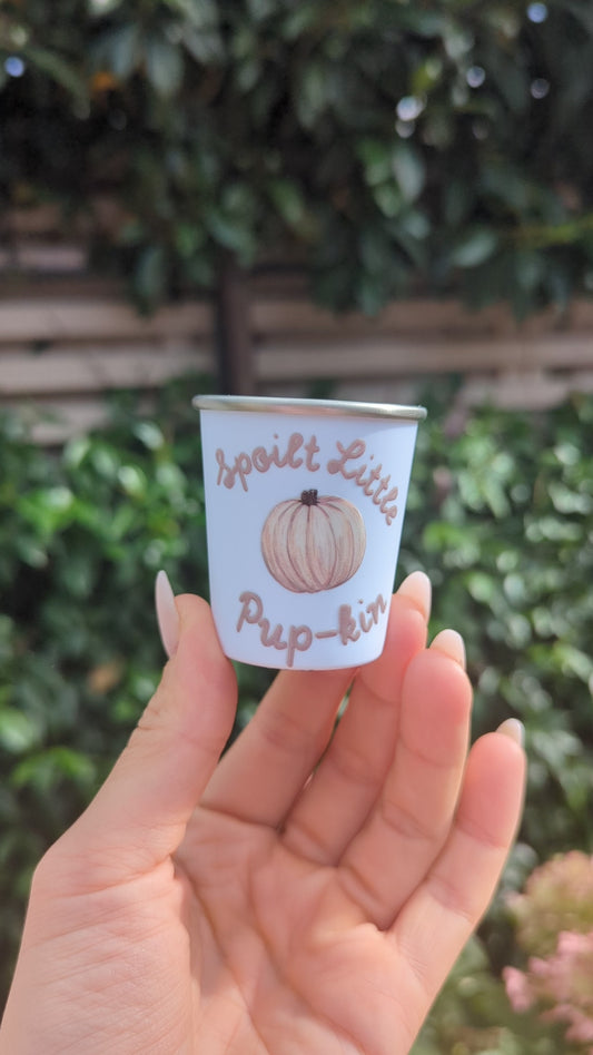Personalised 2oz Pup Cups using YOUR small biz logo | Custom Pup Cups