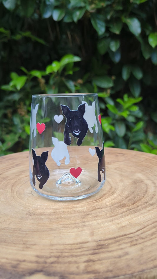 Choose your Dog Breed Tumbler Glass