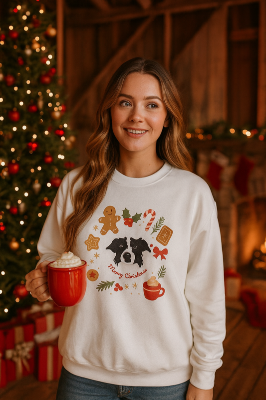 Personalised Christmas Dog Sweatshirt