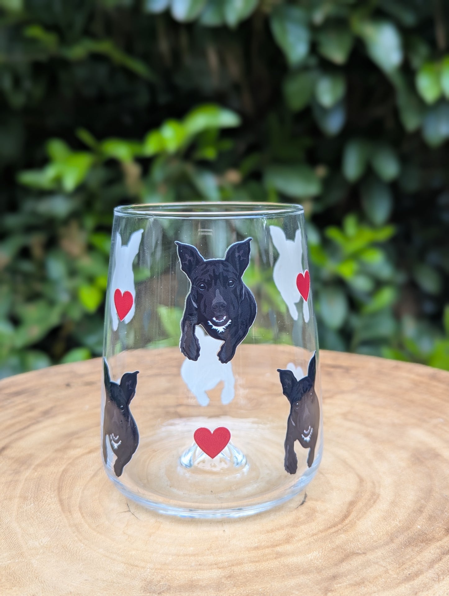 Personalised Tumbler Glass (using a photo of YOUR pet) 1 Pet