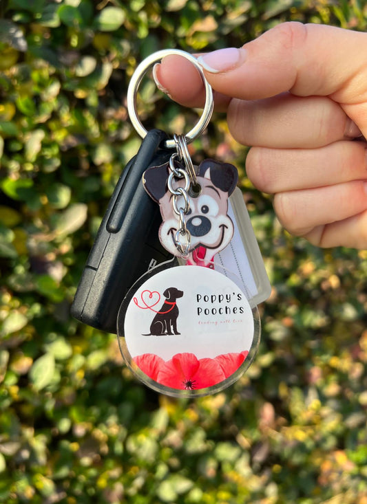 Custom Acrylic Keyrings business logo